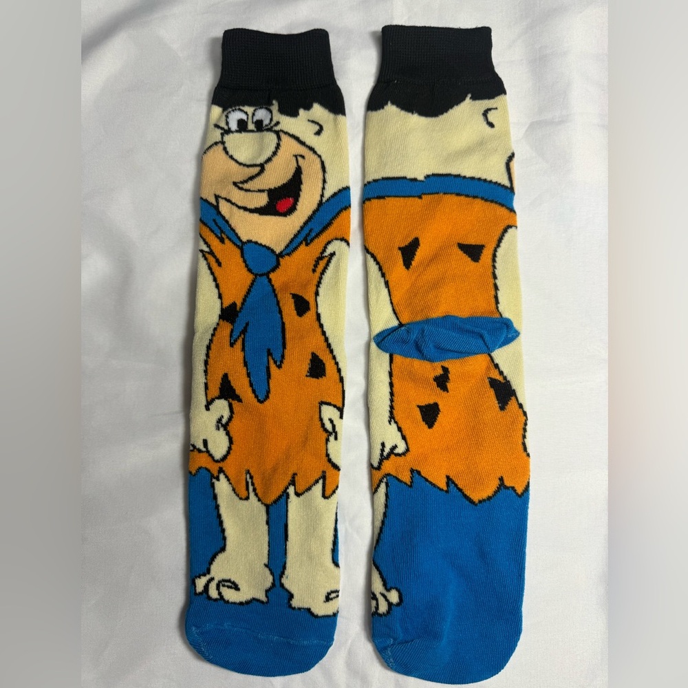 Flintstones Cartoon Socks